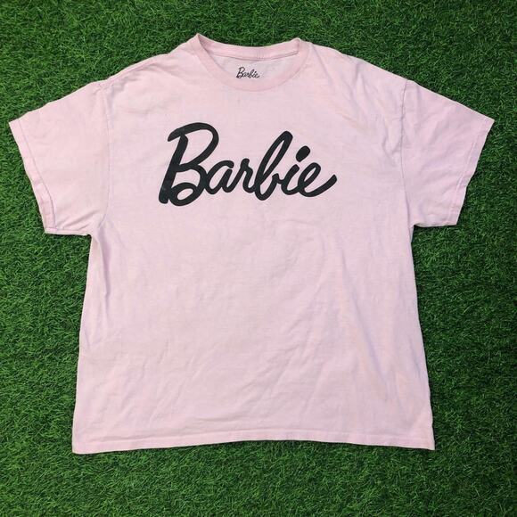 Barbie Tops - Women’s Light Pink Barbie Graphic Tee